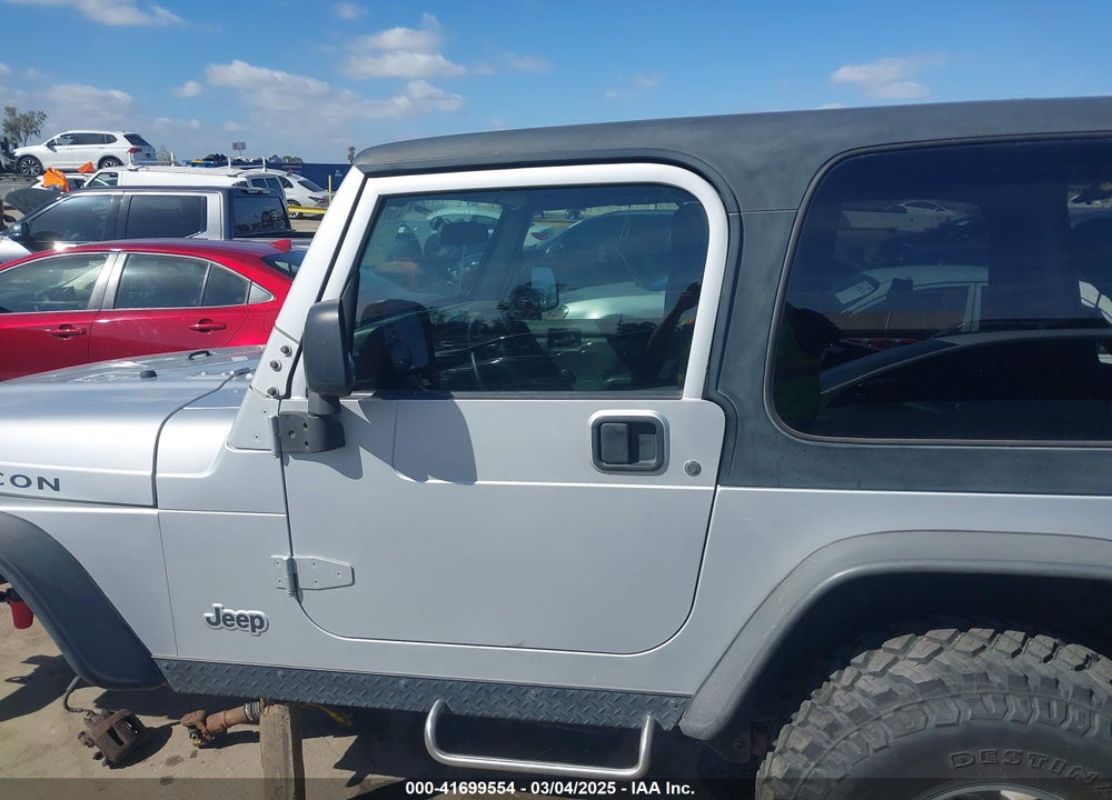 2004 JEEP WRANGLER RUBICON VIN: 1J4FA69S94P701660