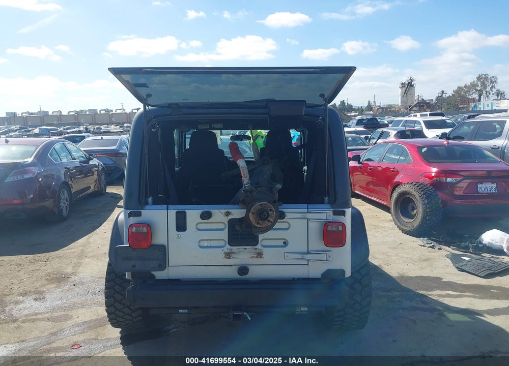 2004 JEEP WRANGLER RUBICON VIN: 1J4FA69S94P701660