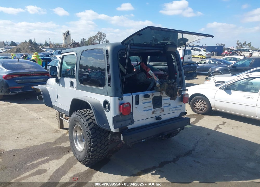 2004 JEEP WRANGLER RUBICON VIN: 1J4FA69S94P701660
