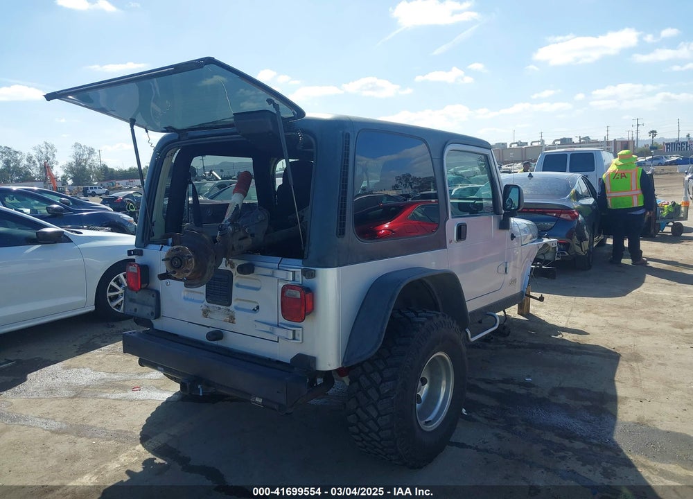 2004 JEEP WRANGLER RUBICON VIN: 1J4FA69S94P701660