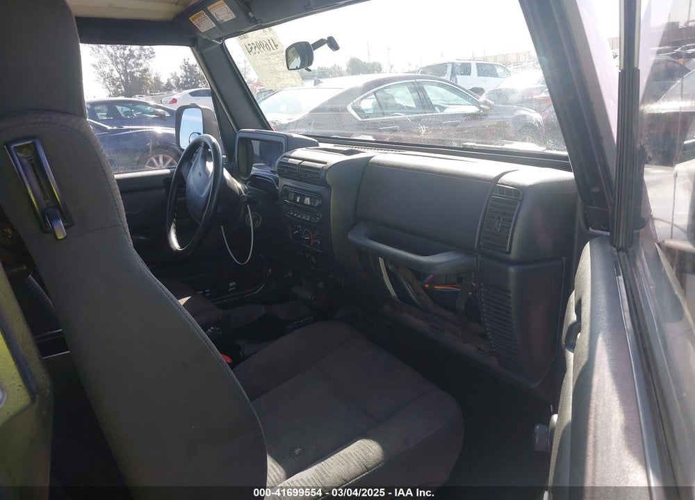 2004 JEEP WRANGLER RUBICON VIN: 1J4FA69S94P701660