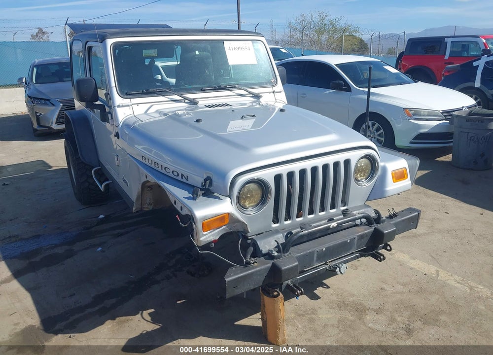 2004 JEEP WRANGLER RUBICON VIN: 1J4FA69S94P701660