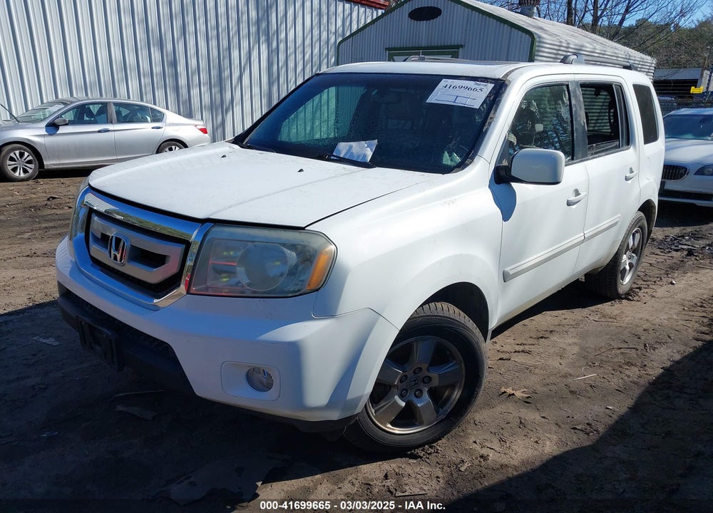 2009 HONDA PILOT EX-L VIN: 5FNYF48509B051781