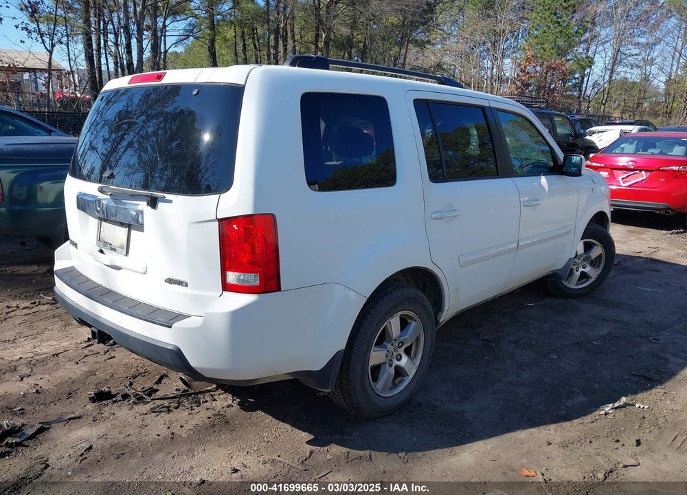 2009 HONDA PILOT EX-L VIN: 5FNYF48509B051781