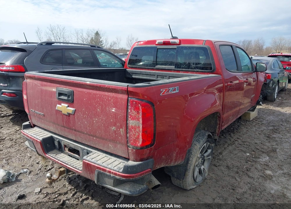 2016 CHEVROLET COLORADO VIN: 1GCGTDE31G1197328