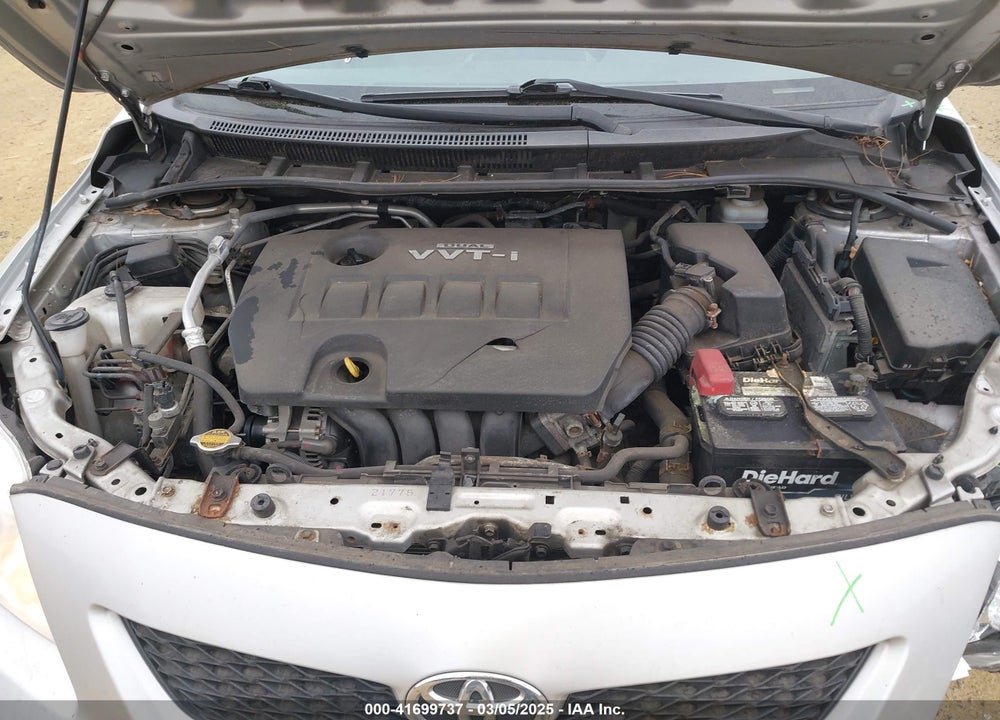2009 TOYOTA COROLLA VIN: JTDBL40E799065312