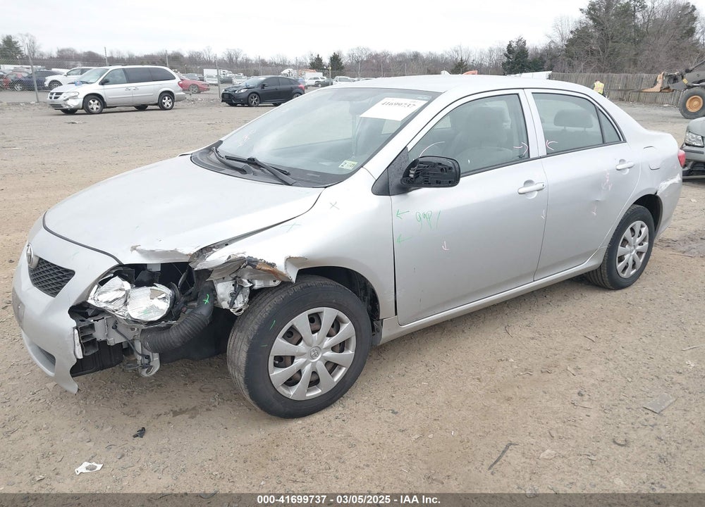 2009 TOYOTA COROLLA VIN: JTDBL40E799065312