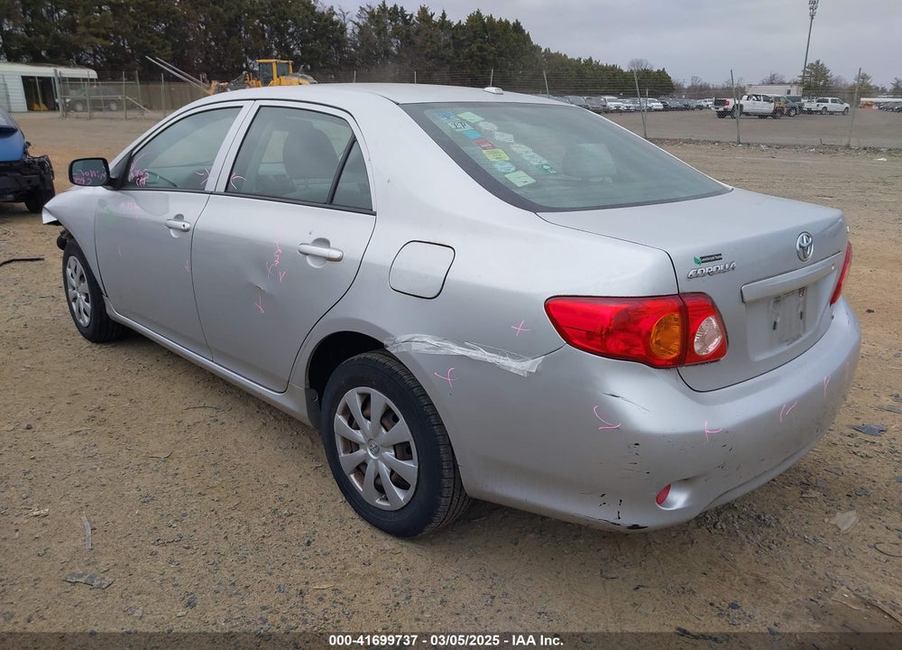 2009 TOYOTA COROLLA VIN: JTDBL40E799065312