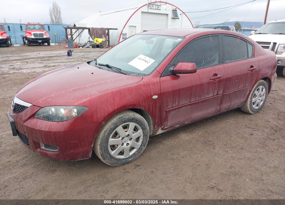 2008 MAZDA MAZDA3 VIN: JM1BK32F181151568
