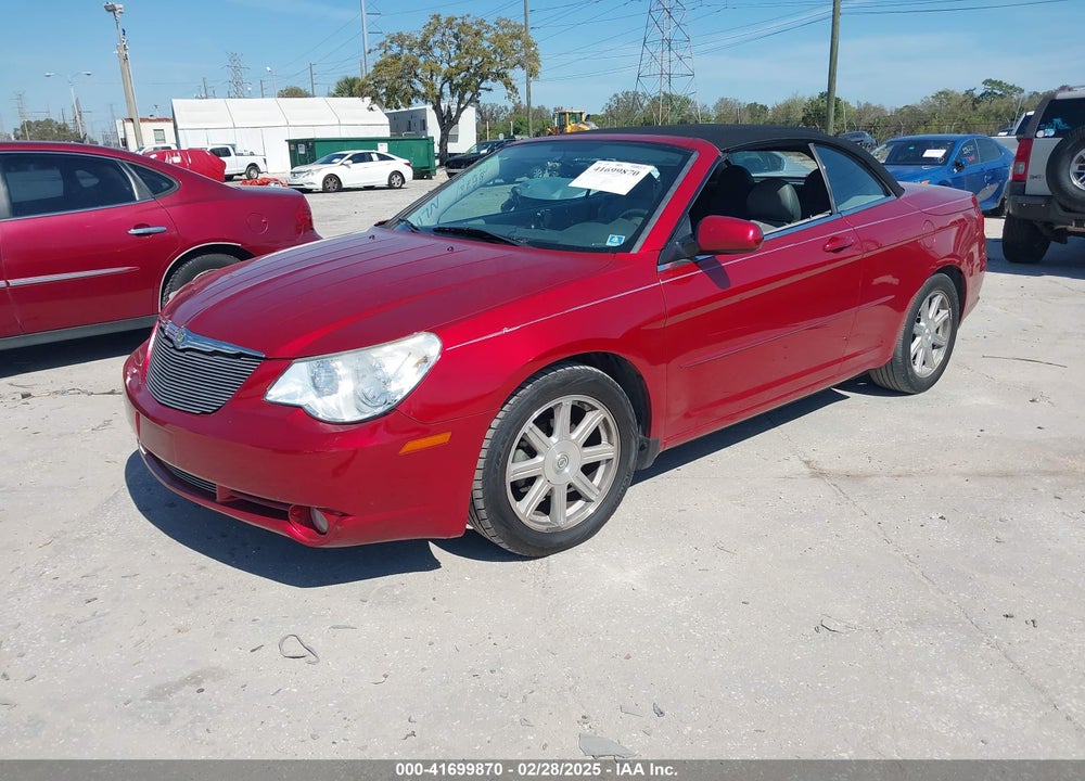 2008 CHRYSLER SEBRING VIN: 1C3LC55R08N291742