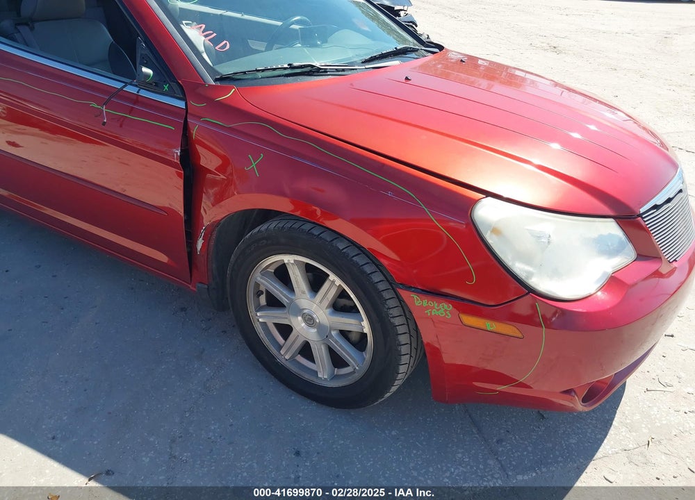 2008 CHRYSLER SEBRING VIN: 1C3LC55R08N291742
