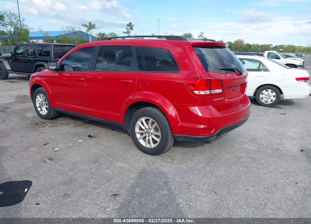 2015 DODGE JOURNEY SXT VIN: 3C4PDCBG4FT599544