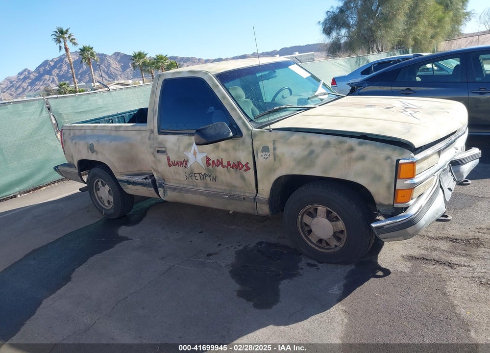 1995 CHEVROLET GMT-400 C1500 VIN: 1GCEC14K2SZ260851