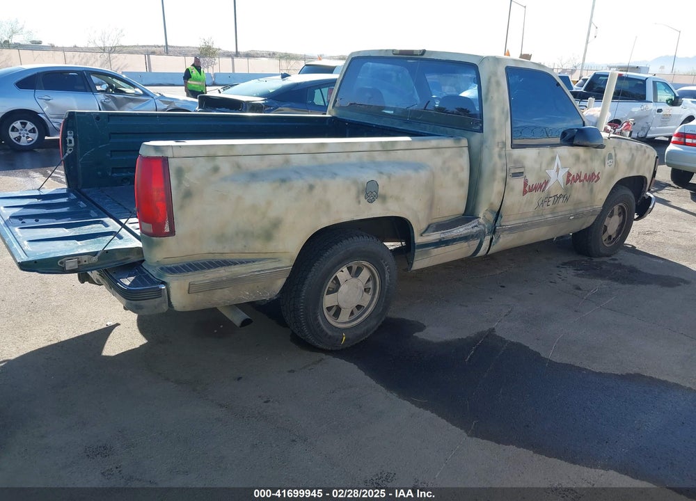 1995 CHEVROLET GMT-400 C1500 VIN: 1GCEC14K2SZ260851