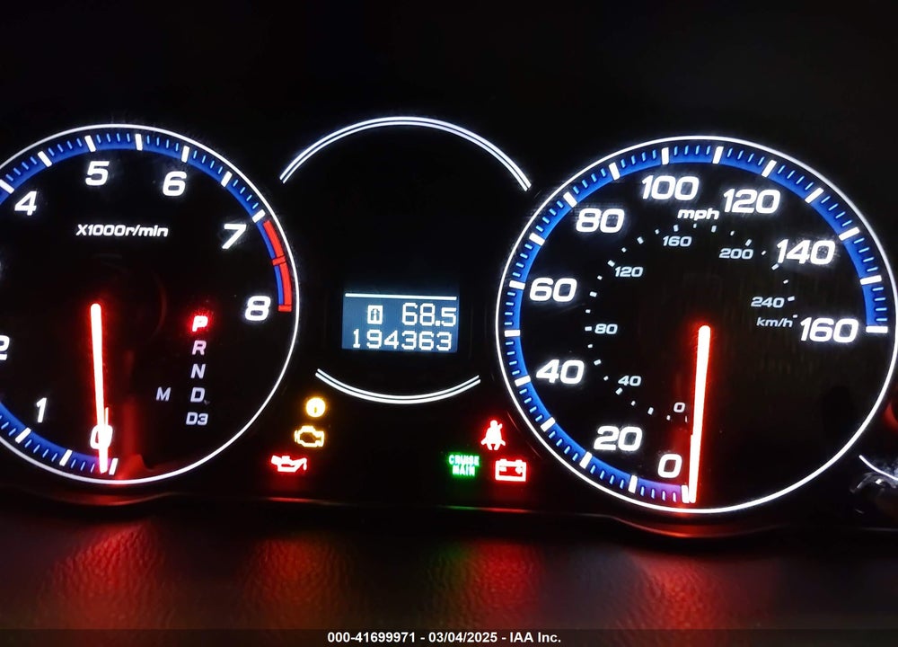 2006 ACURA TSX VIN: JH4CL96926C002921