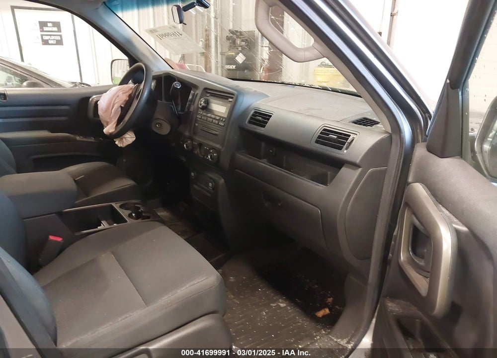 2009 HONDA RIDGELINE VIN: 5FPYK16489B107106