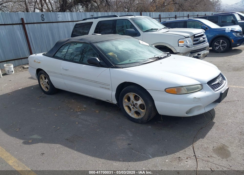 1999 CHRYSLER SEBRING JXI VIN: 3C3EL55H3XT571296