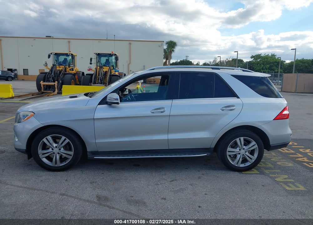 2013 MERCEDES-BENZ ML 350 VIN: 4JGDA5HBXDA124869
