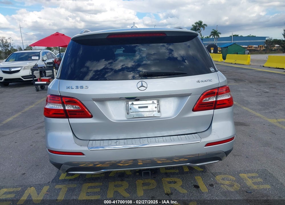 2013 MERCEDES-BENZ ML 350 VIN: 4JGDA5HBXDA124869