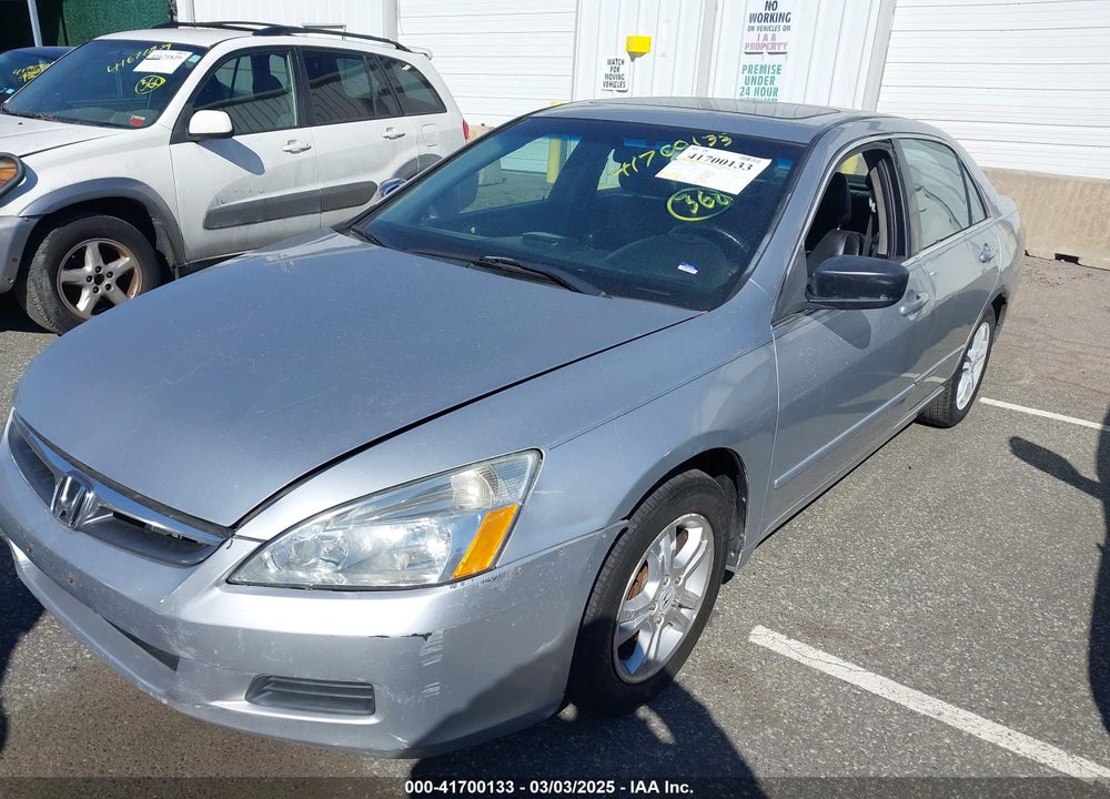 2007 HONDA ACCORD VIN: 1HGCM567X7A105489