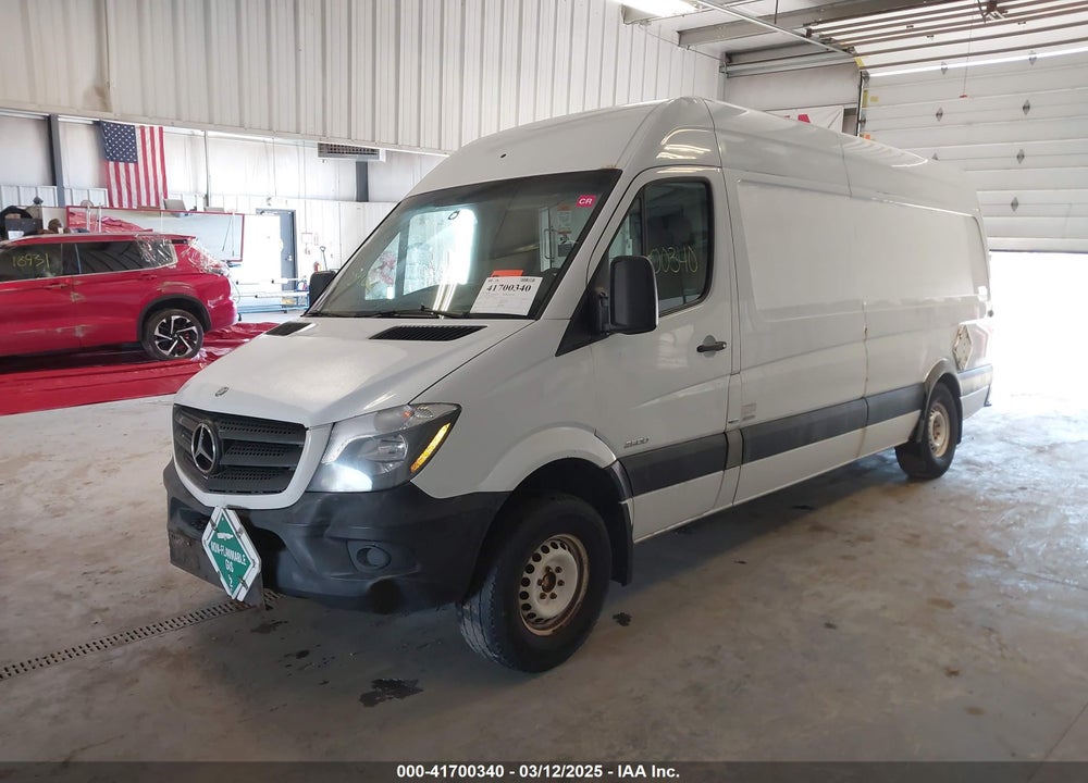 2014 MERCEDES-BENZ SPRINTER 2500 HIGH ROOF VIN: WD3PE8DE6E5825520