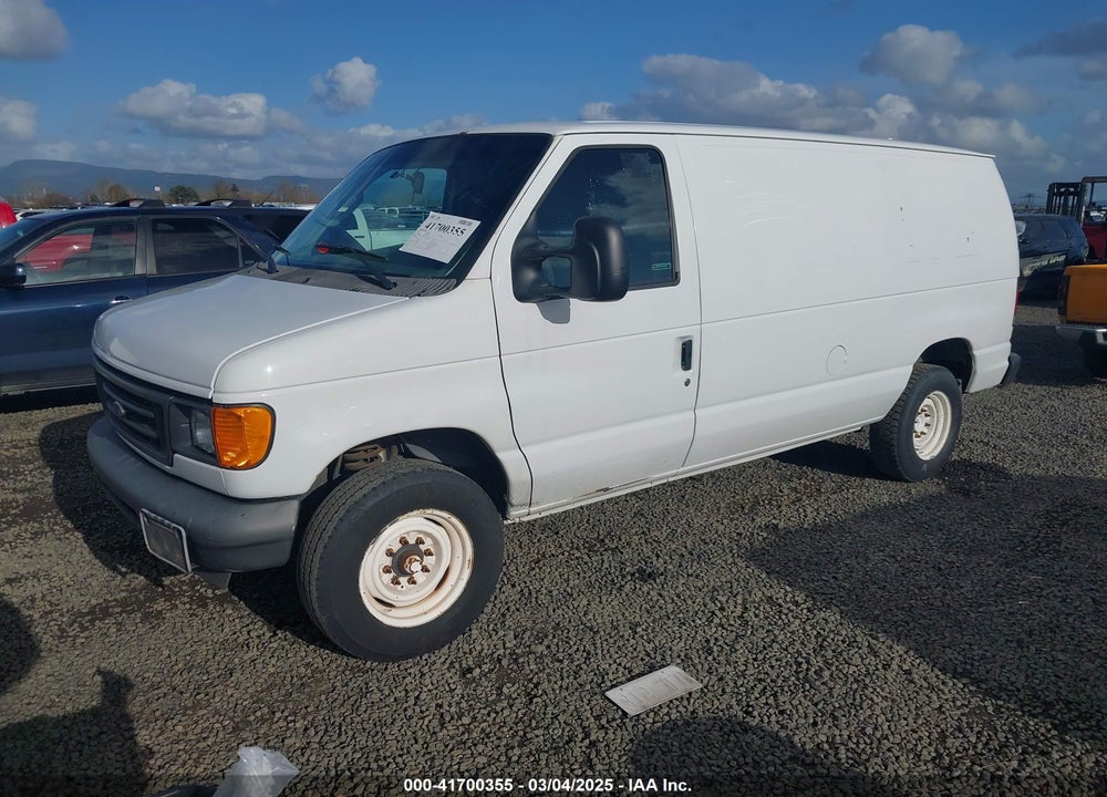 2007 FORD E-250 COMMERCIAL/RECREATIONAL VIN: 1FTNE24W97DA99597