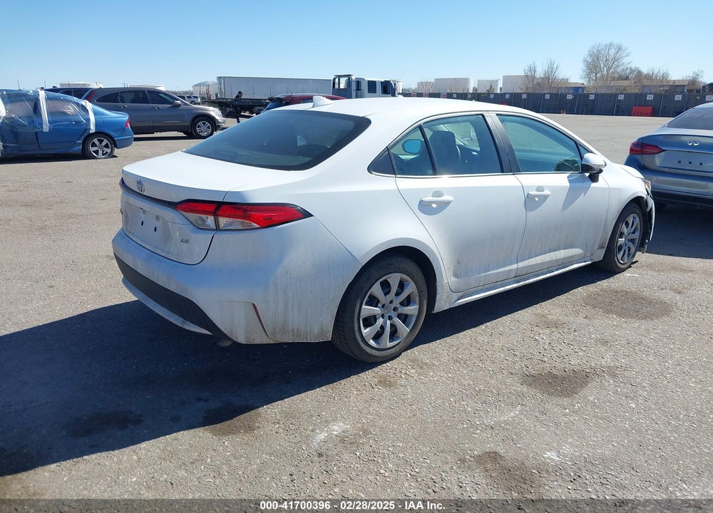 2022 TOYOTA COROLLA VIN: 5YFEPMAE3NP368544