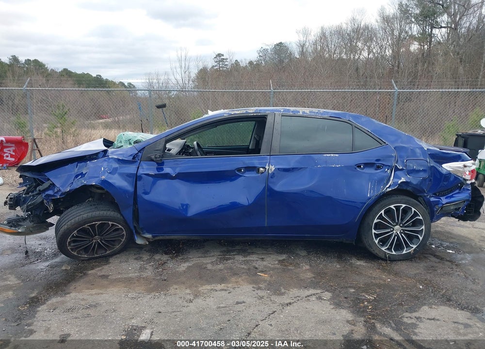 2016 TOYOTA COROLLA VIN: 2T1BURHE3GC610833