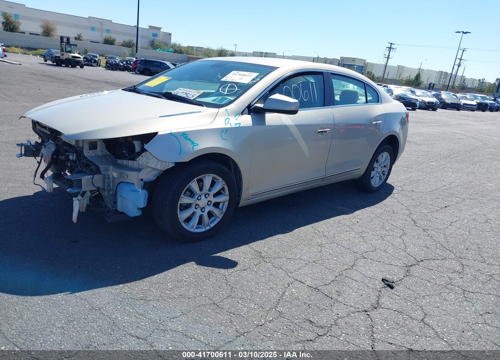2012 BUICK LACROSSE VIN: 1G4GB5ER0CF313091