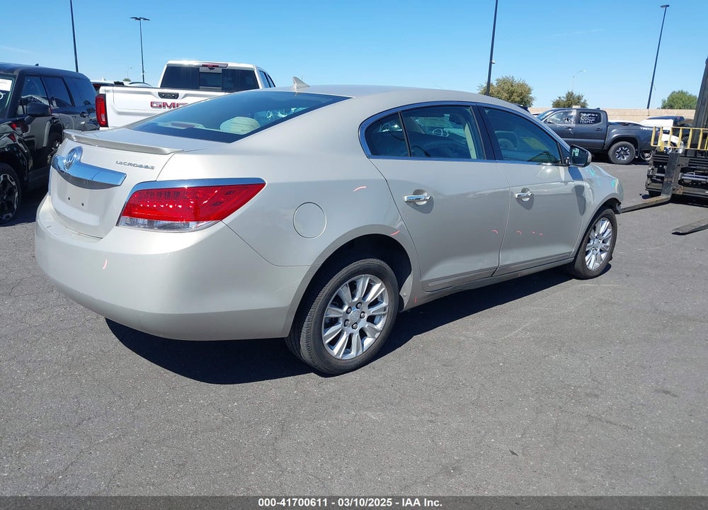 2012 BUICK LACROSSE VIN: 1G4GB5ER0CF313091
