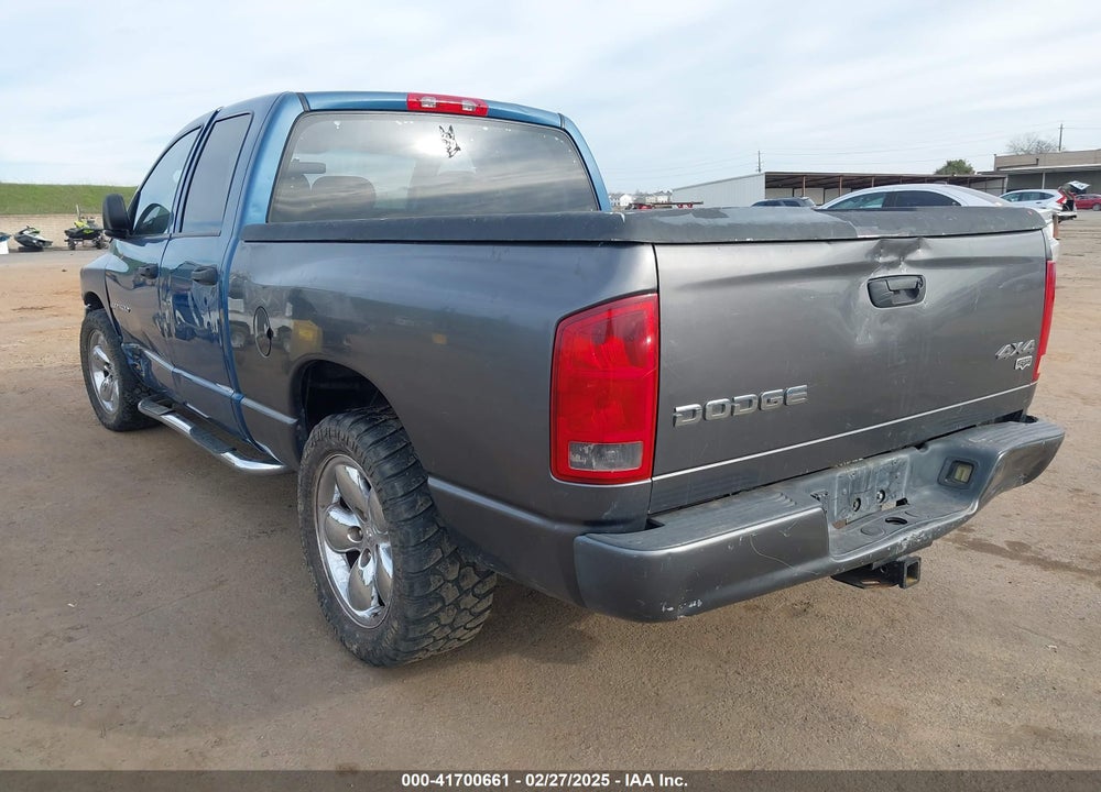 2004 DODGE RAM 1500 SLT/LARAMIE VIN: 1D7HA18D64S604391