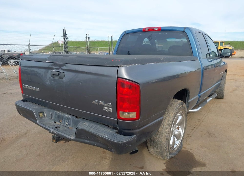 2004 DODGE RAM 1500 SLT/LARAMIE VIN: 1D7HA18D64S604391