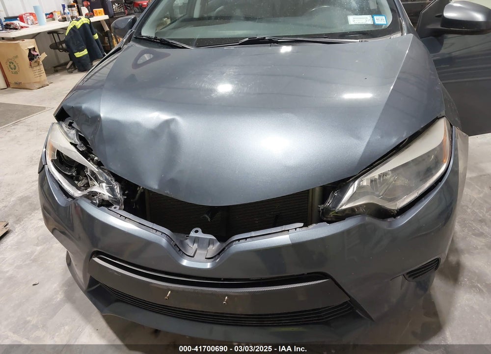 2014 TOYOTA COROLLA LE VIN: 2T1BURHE5EC215484