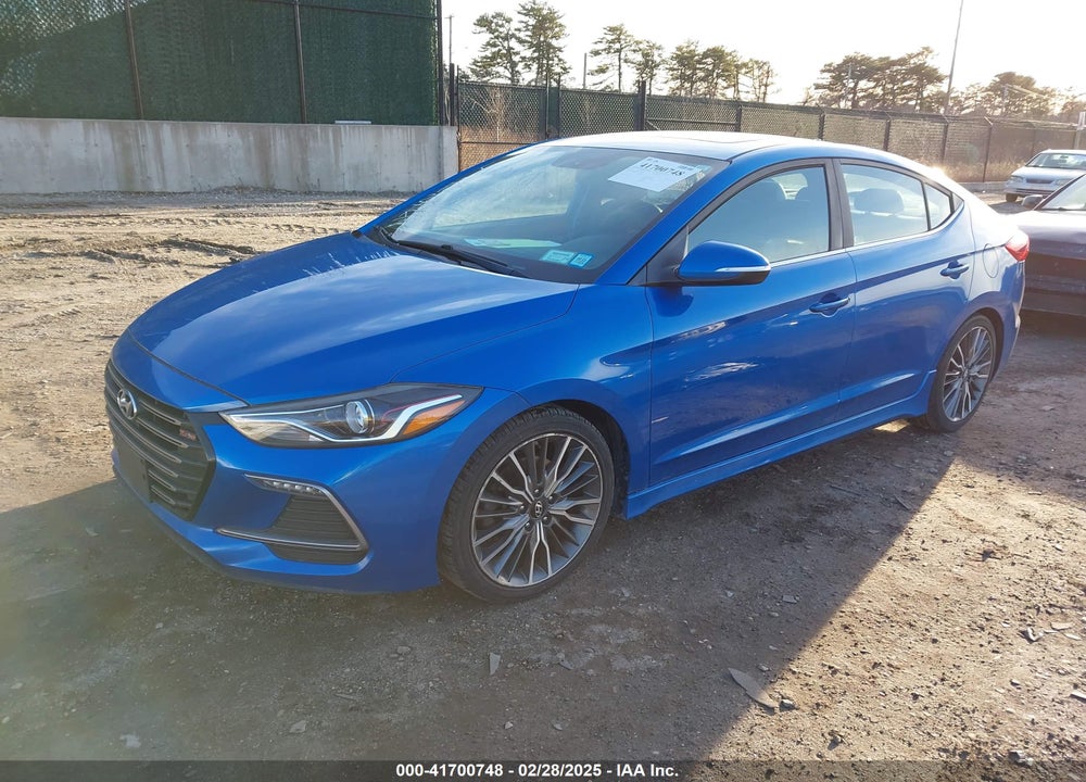 2017 HYUNDAI ELANTRA VIN: KMHD04LB9HU358493