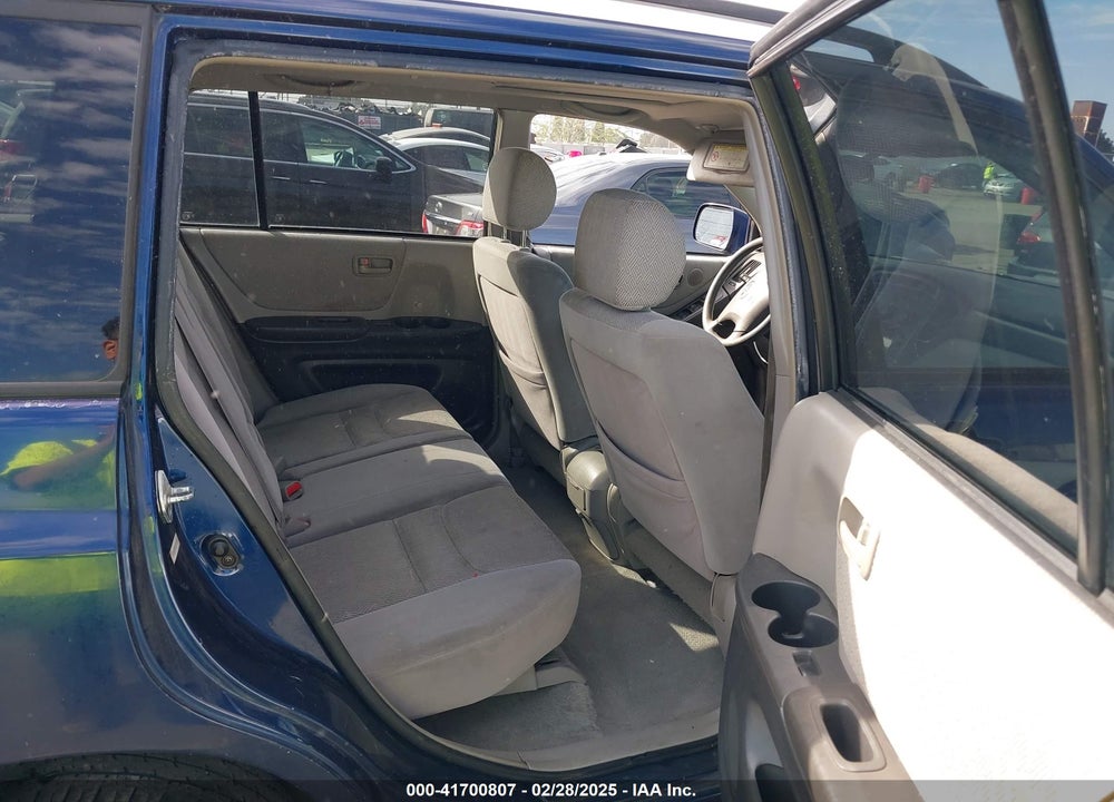2002 TOYOTA HIGHLANDER V6 VIN: JTEGF21AX20045168