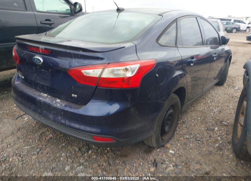 2012 FORD FOCUS SE VIN: 1FAHP3F25CL109359