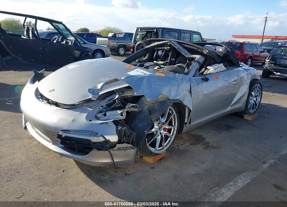 2013 PORSCHE 911 VIN: WP0CB2A90DS156498