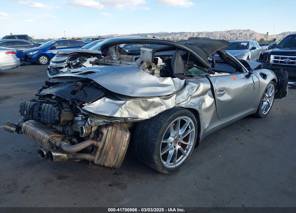 2013 PORSCHE 911 VIN: WP0CB2A90DS156498
