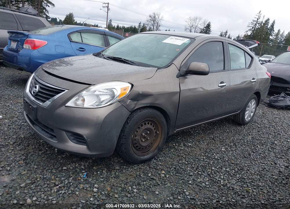2012 NISSAN VERSA VIN: 3N1CN7AP8CL810148