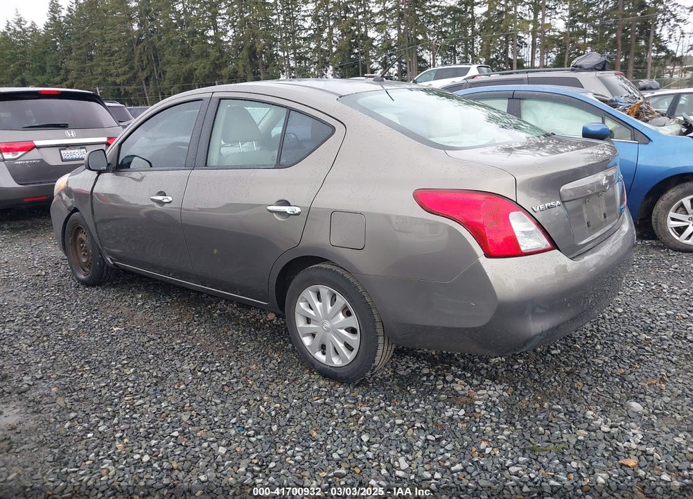 2012 NISSAN VERSA VIN: 3N1CN7AP8CL810148