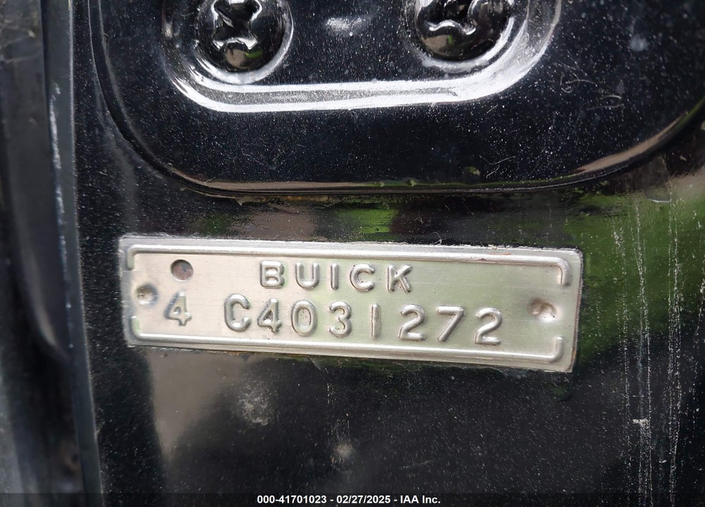 1956 BUICK SPECIAL VIN: 4C4031272