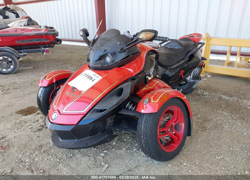 2009 CAN-AM SPYDER ROADSTER VIN: 2BXJAWA169V000199