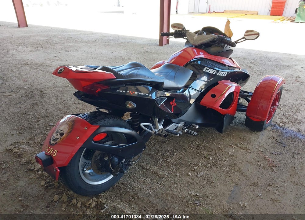 2009 CAN-AM SPYDER ROADSTER VIN: 2BXJAWA169V000199