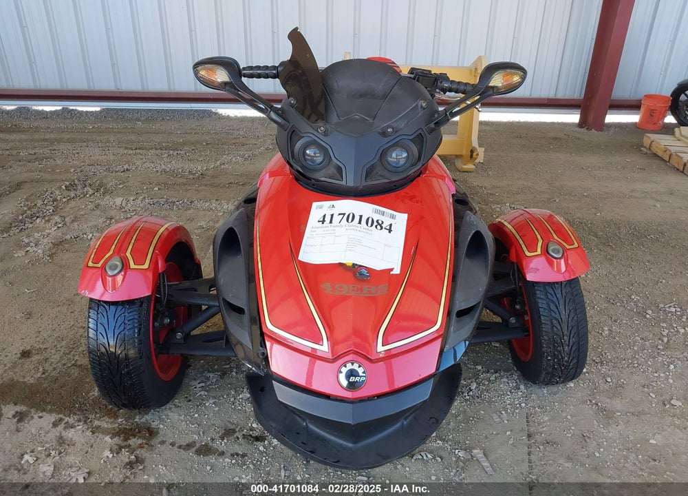 2009 CAN-AM SPYDER ROADSTER VIN: 2BXJAWA169V000199