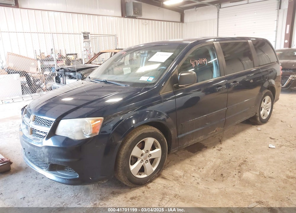 2013 DODGE GRAND CARAVAN VIN: 2C4RDGBG6DR601455