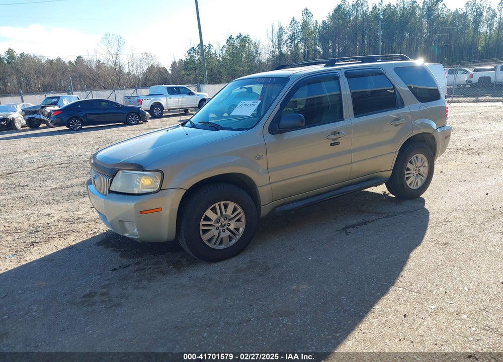 2005 MERCURY MARINER LUXURY/PREMIER VIN: 4M2YU56165DJ12462