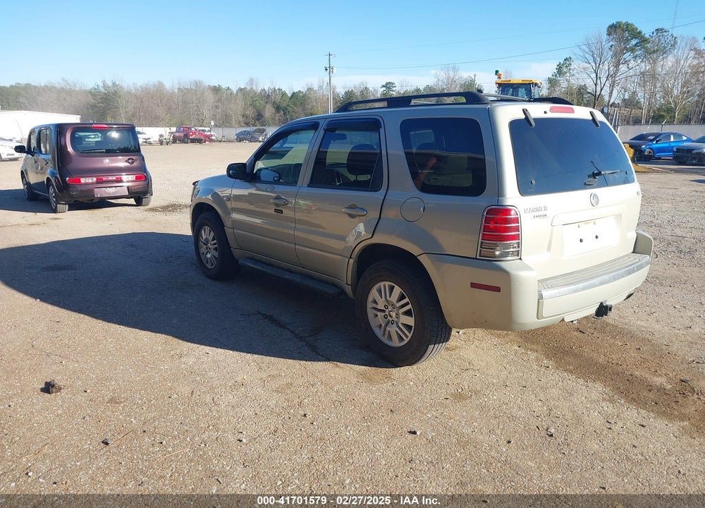 2005 MERCURY MARINER LUXURY/PREMIER VIN: 4M2YU56165DJ12462
