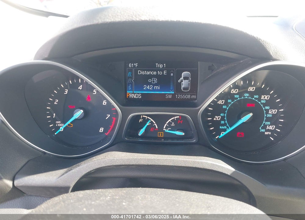 2016 FORD ESCAPE VIN: 1FMCU9GX7GUC78160