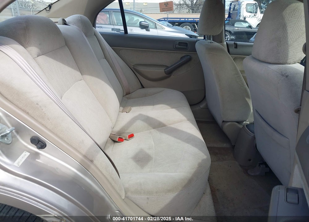2001 HONDA CIVIC VIN: 2HGES16511H516794