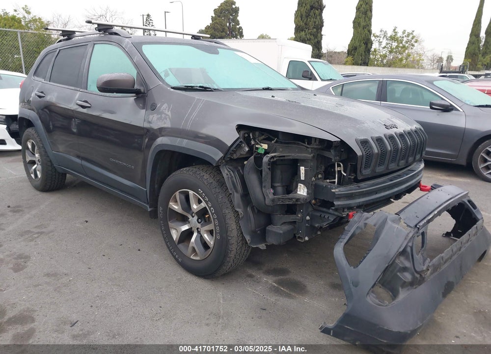 2015 JEEP CHEROKEE TRAILHAWK VIN: 1C4PJMBSXFW582308